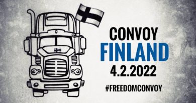 CONVOY FINLAND 2022 –  HISTORIALLINEN TAPAHTUMA ALKAEN 4.2.2022 KLO 18 HELSINKI