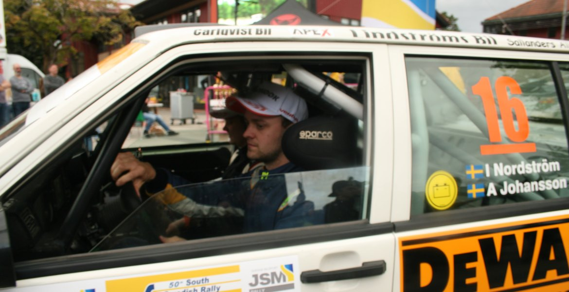 Ralliauto South Swedish Rallyssa 11.–12. syyskuuta 2026.